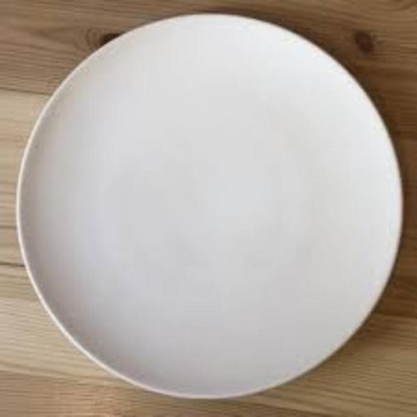 Assiette creuse en grès - 24 cm - multicolore